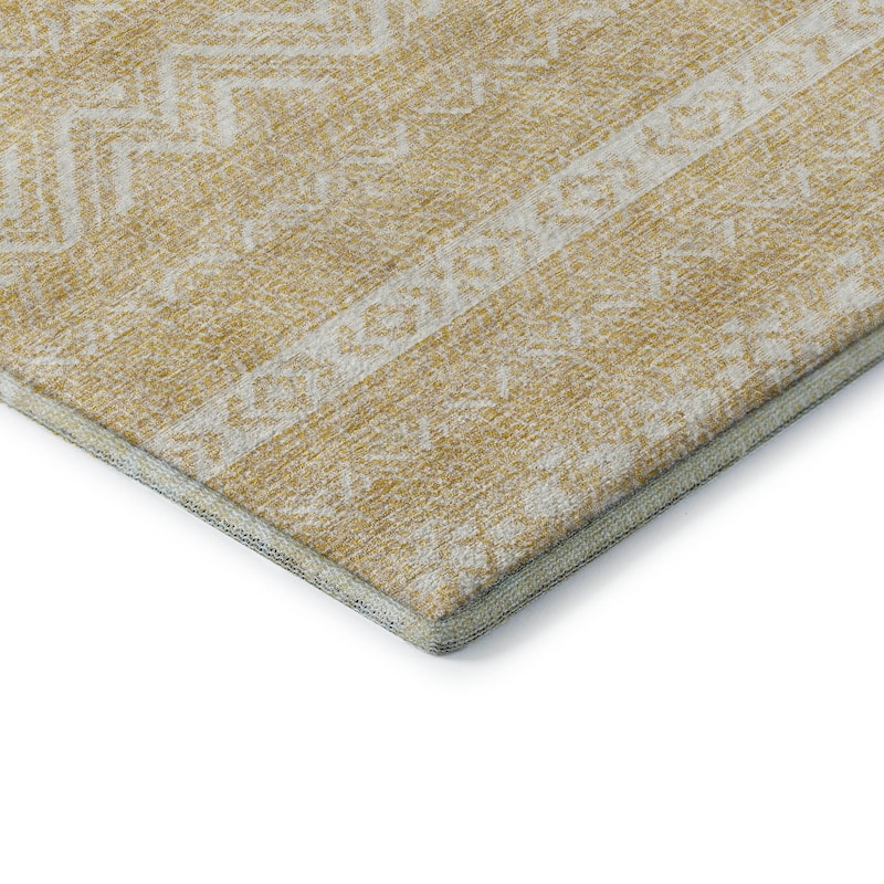 Premium Washable Super Soft Global Stripes Mayfield Rug