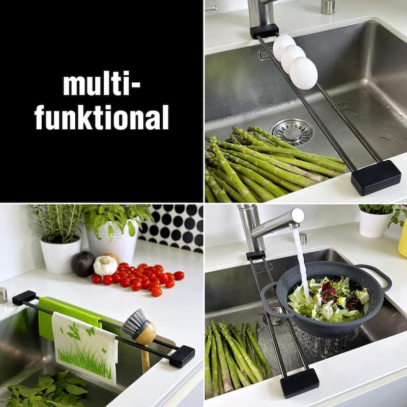 Sanni Shoo drip line Kitchen Drainer - 12.8 inches