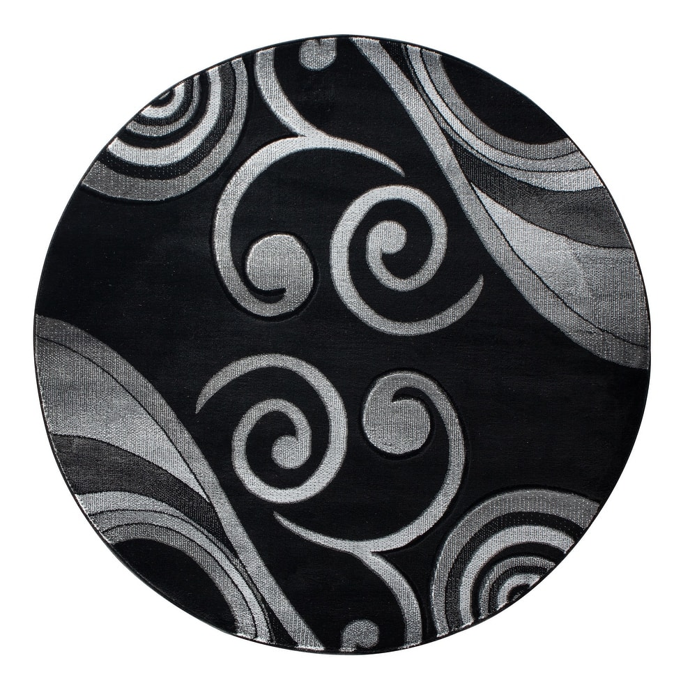 Orelsi Collection Abstract Area Rug