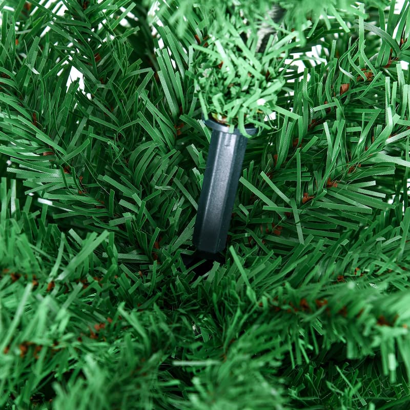 Artificial Pencil Christmas Tree, Compact Design, Flame-Retardant for Safety