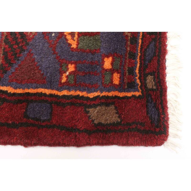 ECARPETGALLERY Hand-knotted Andelz Dark Blue Wool Rug - 4'4 x 6'8