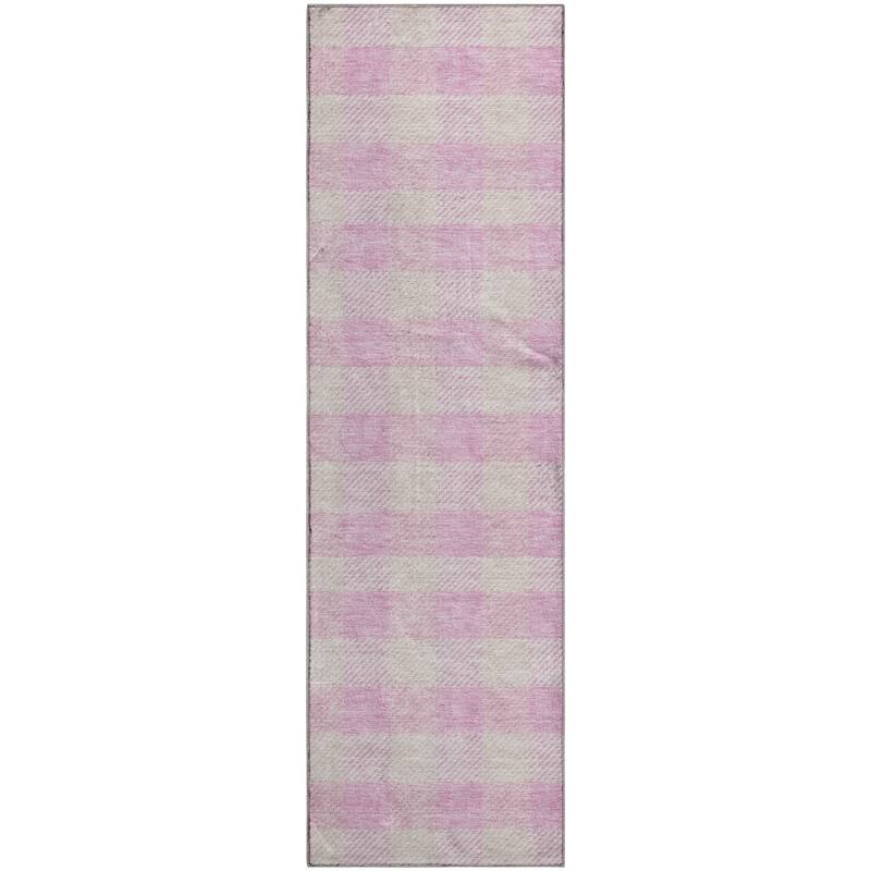 Premium Washable Super Soft Plaid Mayfield Rug