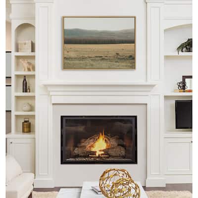 Kate and Laurel Sylvie AA On The Range Framed Canvas by Alicia Abla