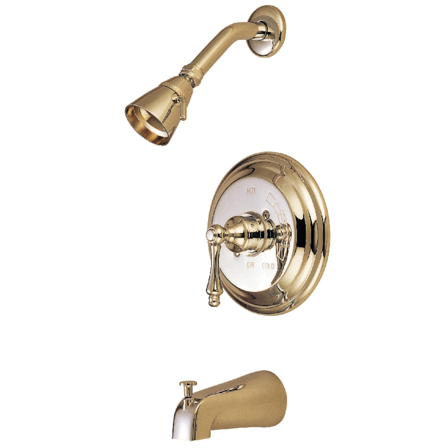 Kingston Brass Vintage Single-Handle Pressure Balanced Tub and Shower Faucet, Trim Only
