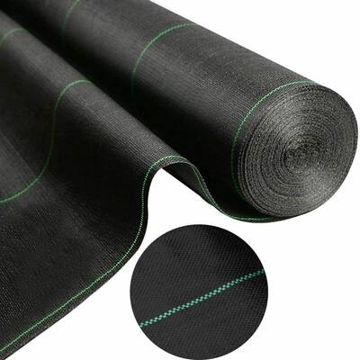 Agfabric 5x300ft Heavy-Duty Landscape Weed Barrier Woven UV Treated Ground Cover