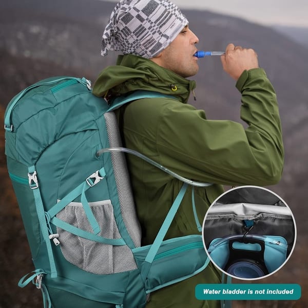 50L Hiking Backpack Travel Bag Waterproof Camping Climbing Daypack Outdoor  Sports Rucksack Backpacks with Rain Cover - On Sale - Bed Bath & Beyond -  40365591