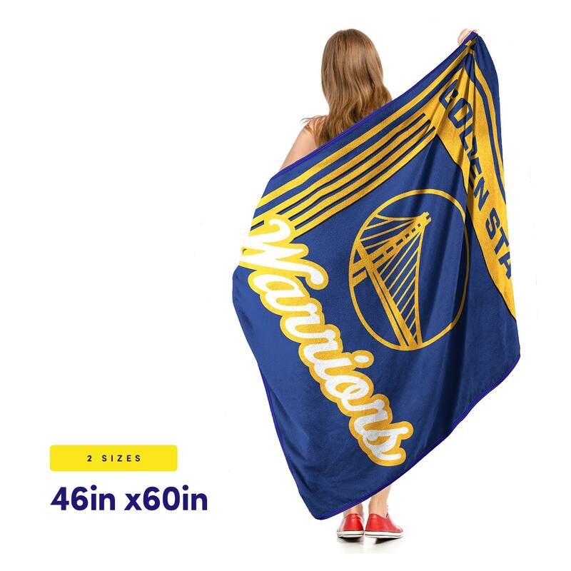 NBA Golden State Warriors 46" x 60" Microfiber Throw Blanket