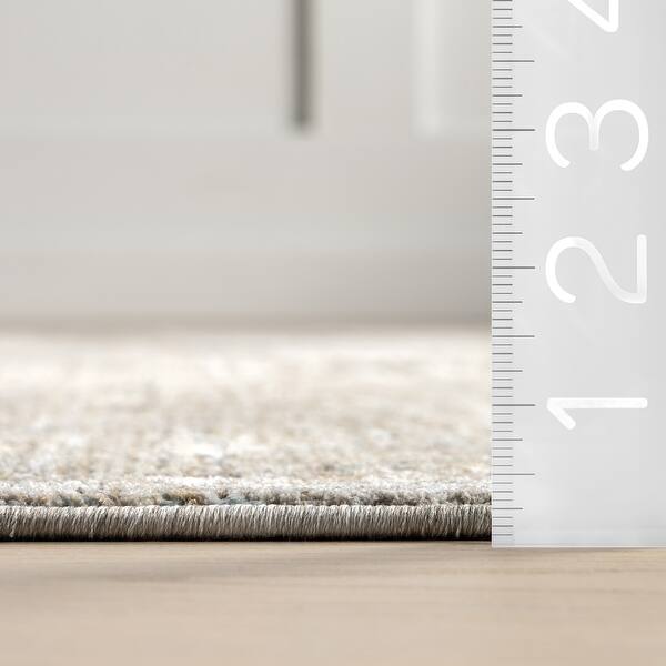 Nuloom Griselda Medallion Fringe Area Rug
