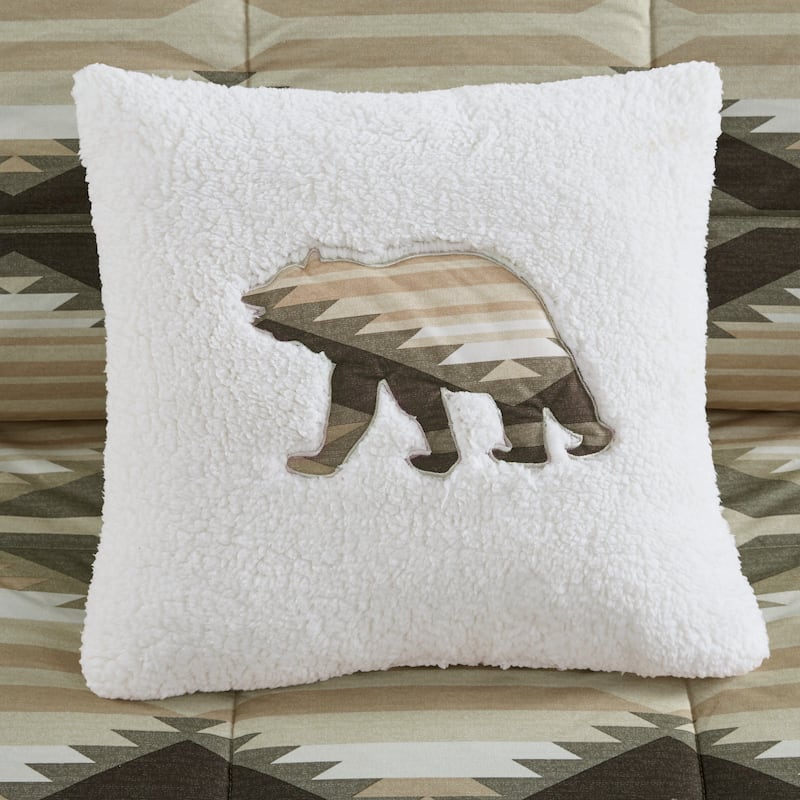 Woolrich Emmet Creek Down Alternative Comforter Set with Throw Pillow