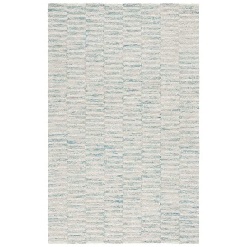 SAFAVIEH Hand-Tufted Ebony Eiliv Modern & Contemporary Wool Rug