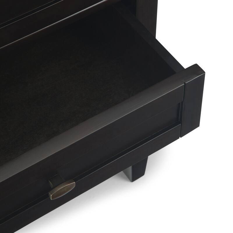 WYNDENHALL Norfolk 24 inch Wide Transitional Bedside Nightstand Table - 24 Inches wide
