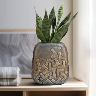 Sagebrook Home Bebir Shapes Ceramic Vase