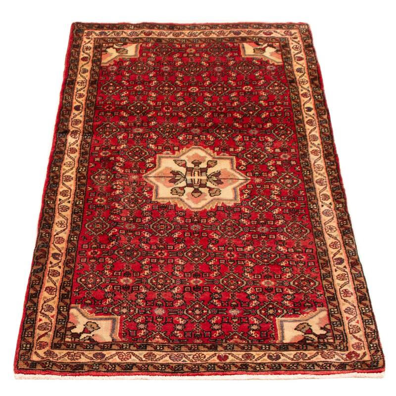 Andelz Red Rug 3'2" x 6'7" - 3'2 x 6'7