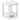 WINSOON HIPS All Weather 2 Layer Outside Table Adirondack Square Side Table