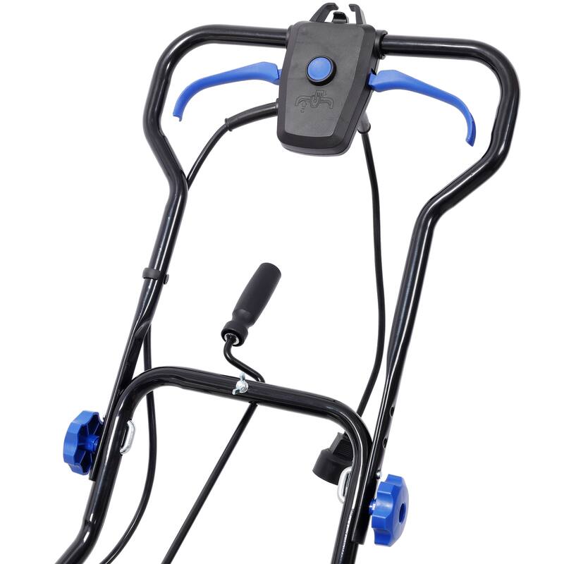 20inch Corded Electric Snow Thrower with LED,120V/60HZ,15 Amp Motor,30FT Throwing Distance - N/A