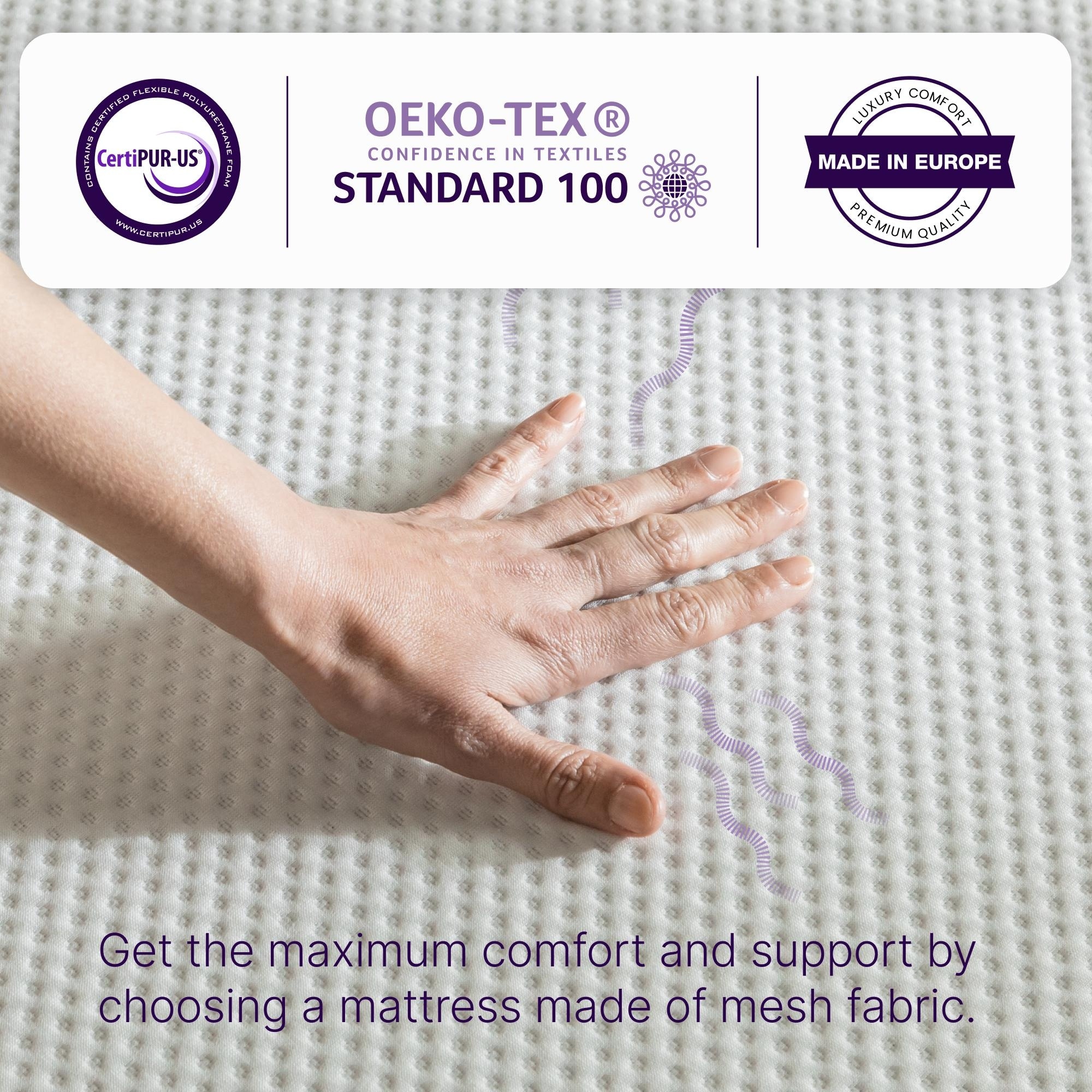 NapQueen 12-Inch Bamboo Charcoal Memory Foam Mattress for Cool Sleep-image