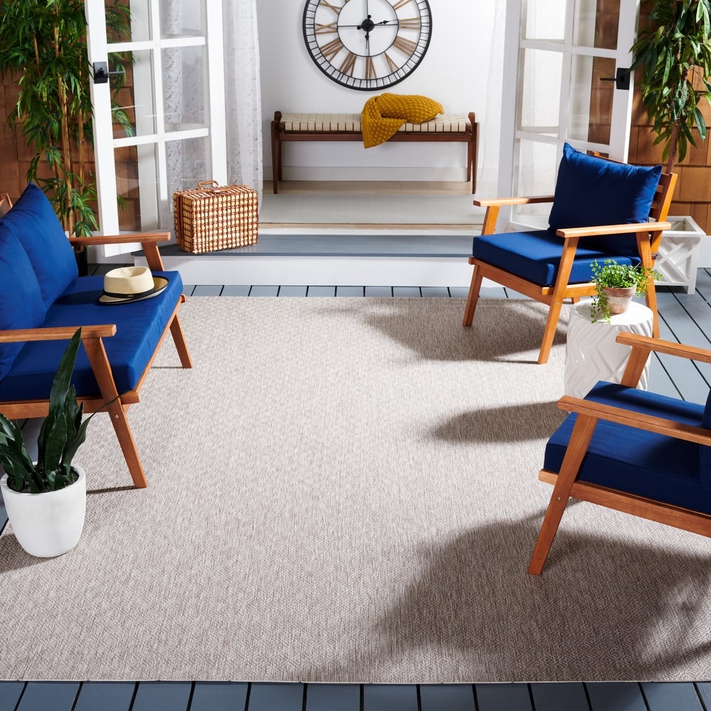 SAFAVIEH Courtyard Lumturie Indoor/Outdoor Waterproof Patio Rug