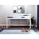preview thumbnail 12 of 22, JACKPOT Contemporary Low Loft Twin Bed with End Ladder