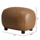 preview thumbnail 45 of 112, KINWELL 23" Wide Faux Leather Upholstered Ottoman Footrest, PU Entryway Footstool