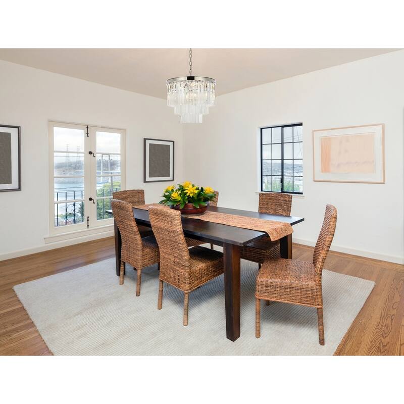 Bombay? Perth Collection Grand Crystal Pendant Lamp