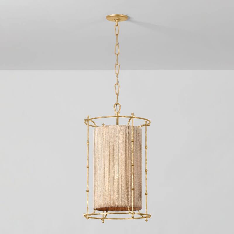 Hudson Valley Lighting 8015 Jones Point 16" Wide Pendant with Abaca