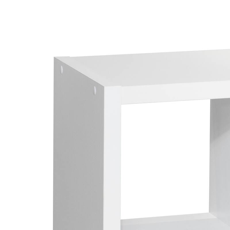 Smart Cube 8-Cube Organizer Storage with Opened Back Shelves