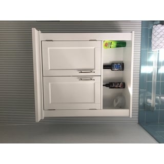 Shop Riverridge Somerset Collection Two Door Wall Cabinet