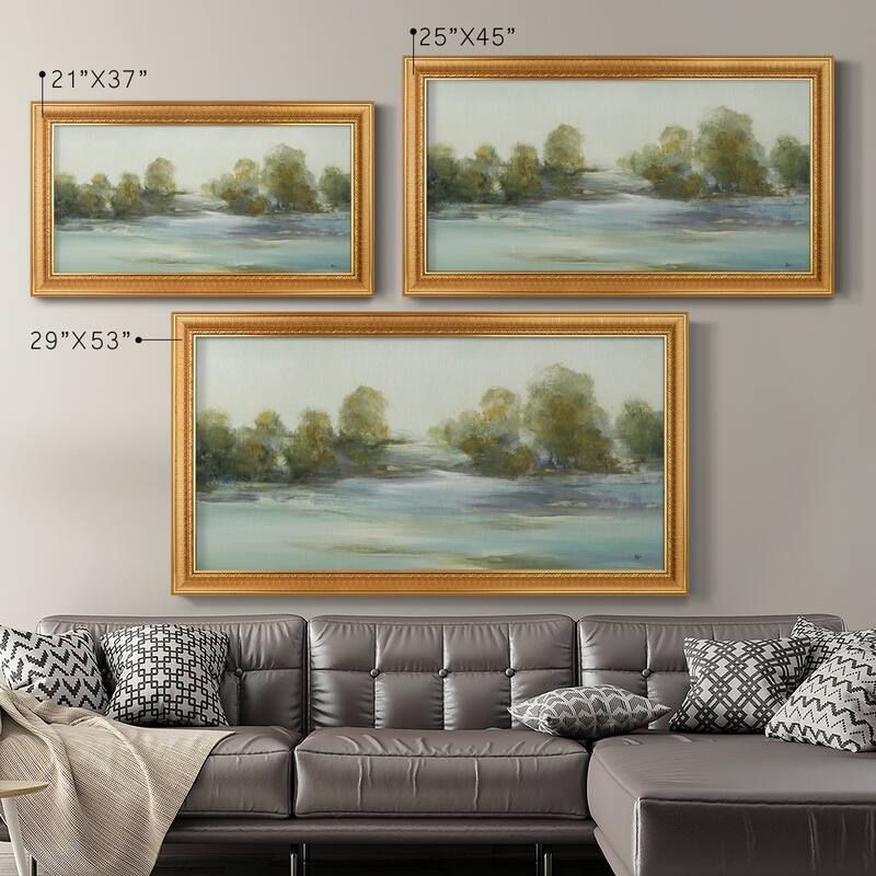 Soothing Scenery III Premium Framed Canvas- Ready to Hang