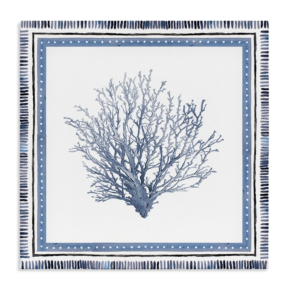 Stupell Nautical Branch of Coral Canvas Wall Art Design By Lanie Loreth