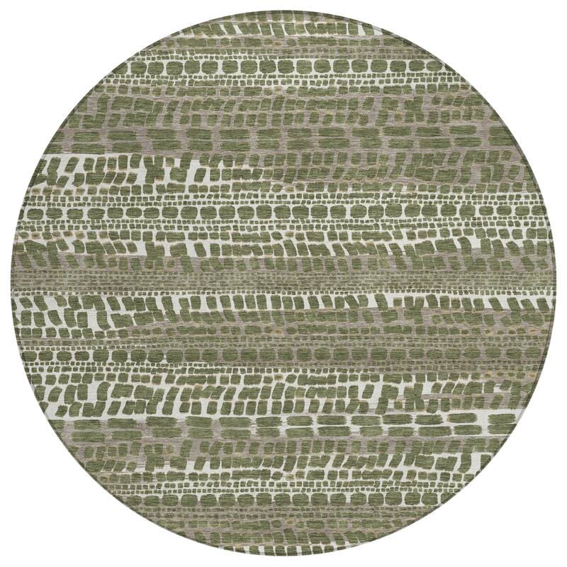 Machine Washable Indoor/ Outdoor Modern Winfield Chantille Rug