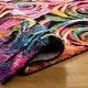 preview thumbnail 11 of 15, SAFAVIEH Fiesta Shag Racquel Rose Rug