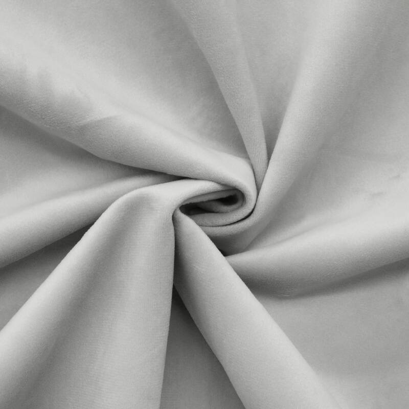 Scala Room Darkening Velvet Dual Header Curtain Panel