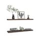 preview thumbnail 4 of 20, Ecco 47" Wide Floating Shelves Set of 2