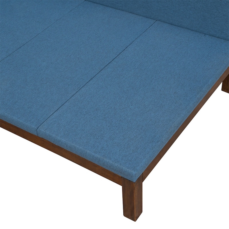 Merax Upholstered Daybed/Sofa Bed Frame Twin/Full Size Linen