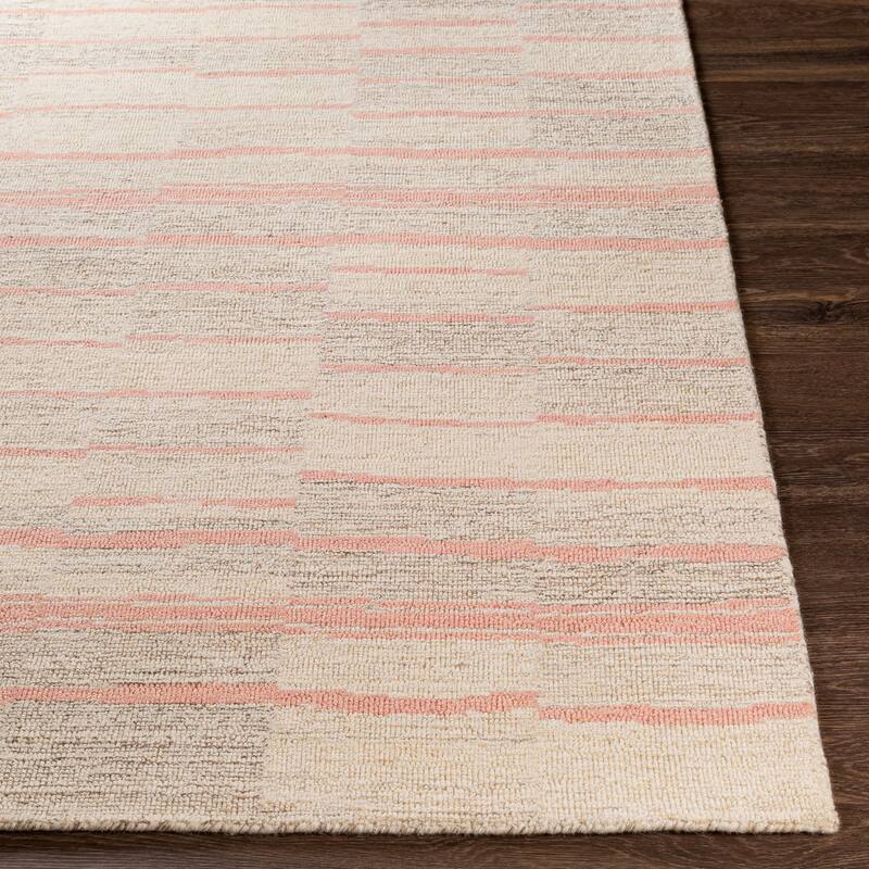 Livabliss Sierra Hand Tufted Geometric Wool Rug