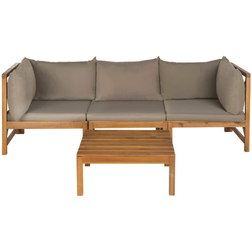 SAFAVIEH Outdoor Pietra Modular Sectional - 27W x 27D x 27H