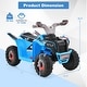 preview thumbnail 22 of 34, Gymax Kids Electric Ride On ATV Toy 6V Battery Powered Electric