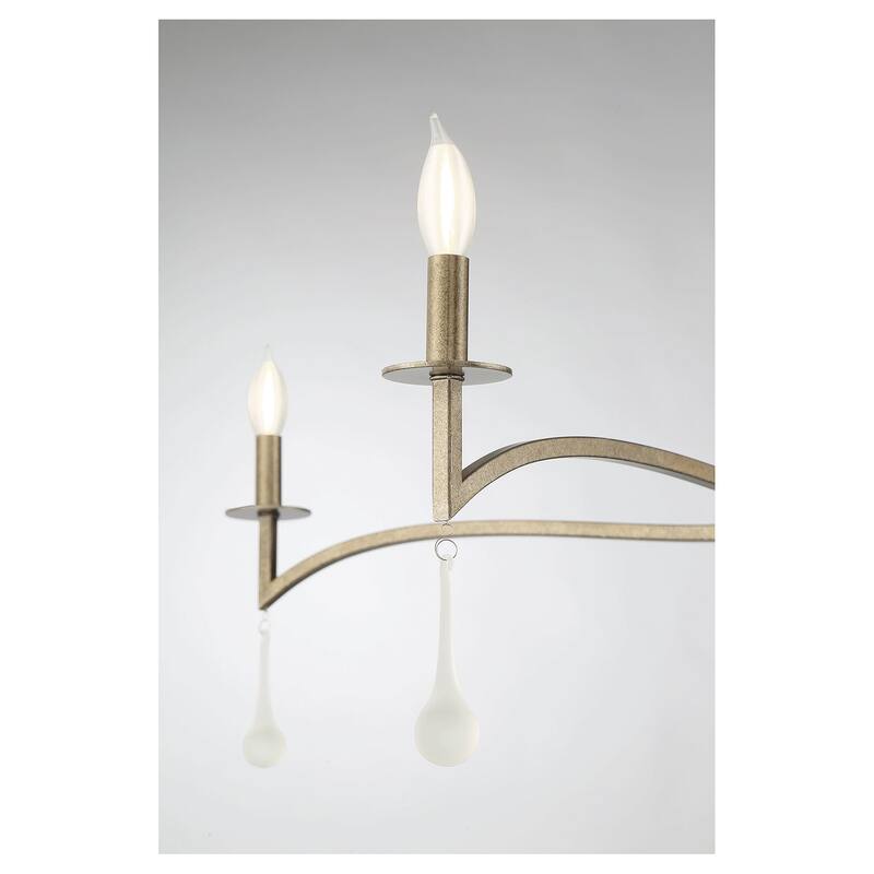 Savoy House Laramie 5 Light 43" Wide Crystal Chandelier