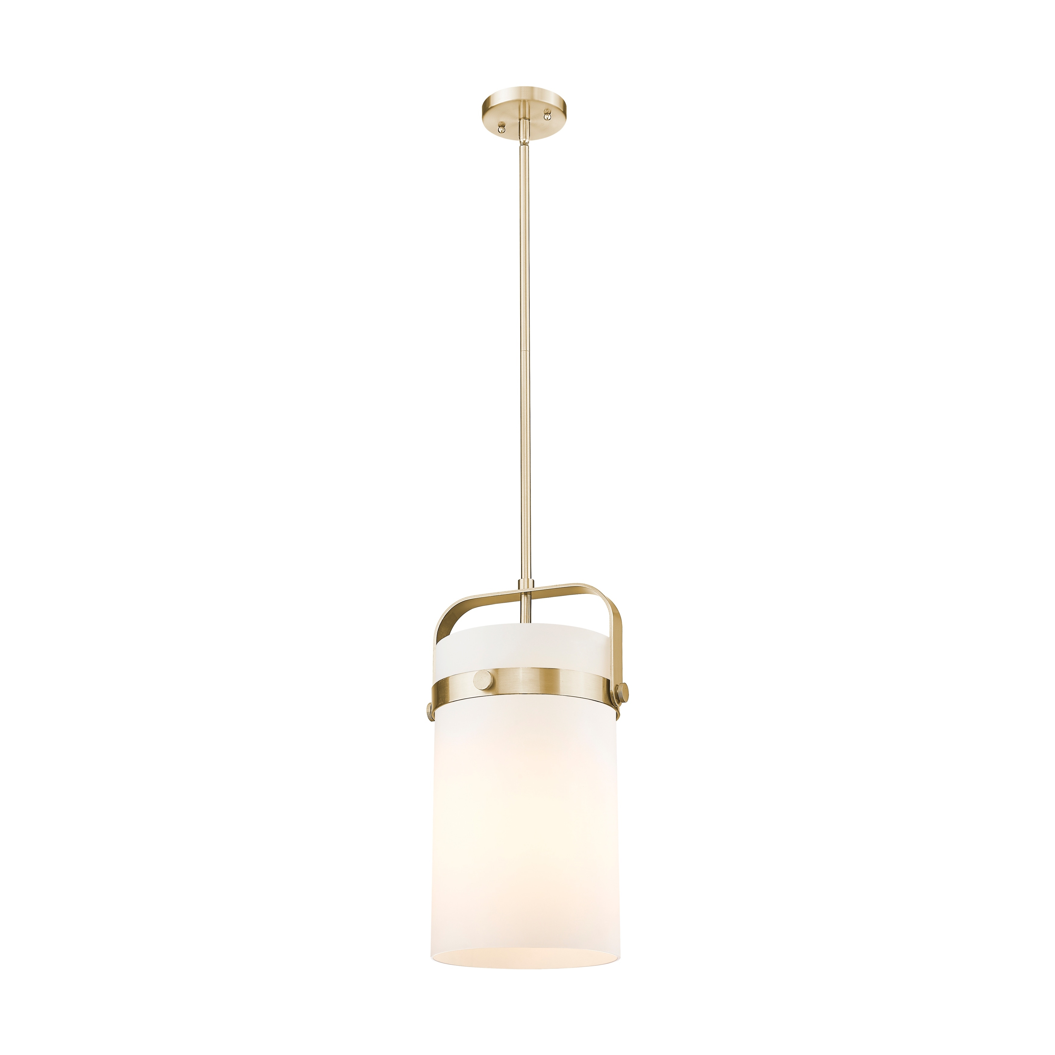 Innovations Lighting Pilaster - 1 Light 8" Stem Hung Pendant