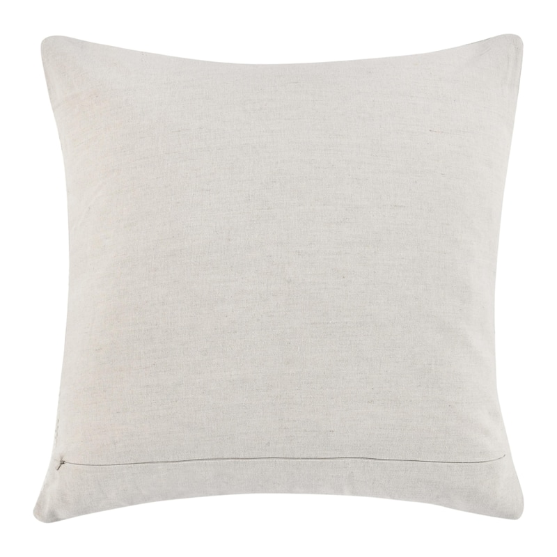 Villa by Classic Home Kass Woven Fabric Color Block Throw Pillow