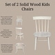 preview thumbnail 2 of 8, International Concepts Solid Wood Kids Chairs - Set of 2