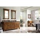 preview thumbnail 3 of 33, James Martin Vanities Brookfield 72" Double Vanity, Country Oak