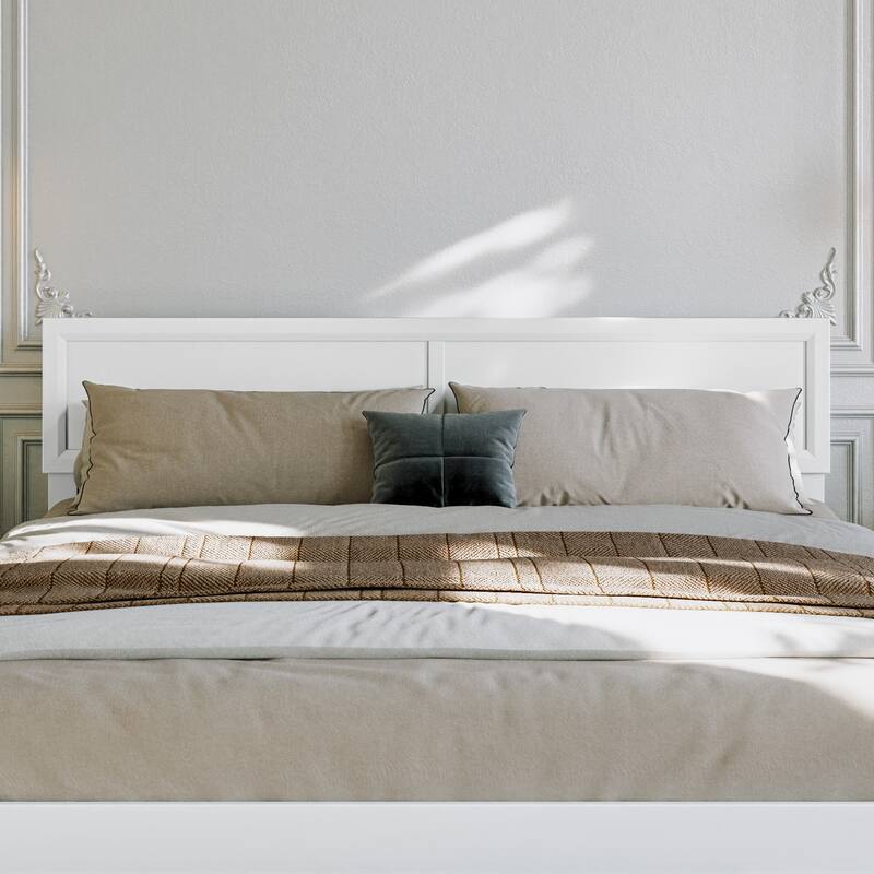 Ellarie Platform Bed with Adjustable Headboard