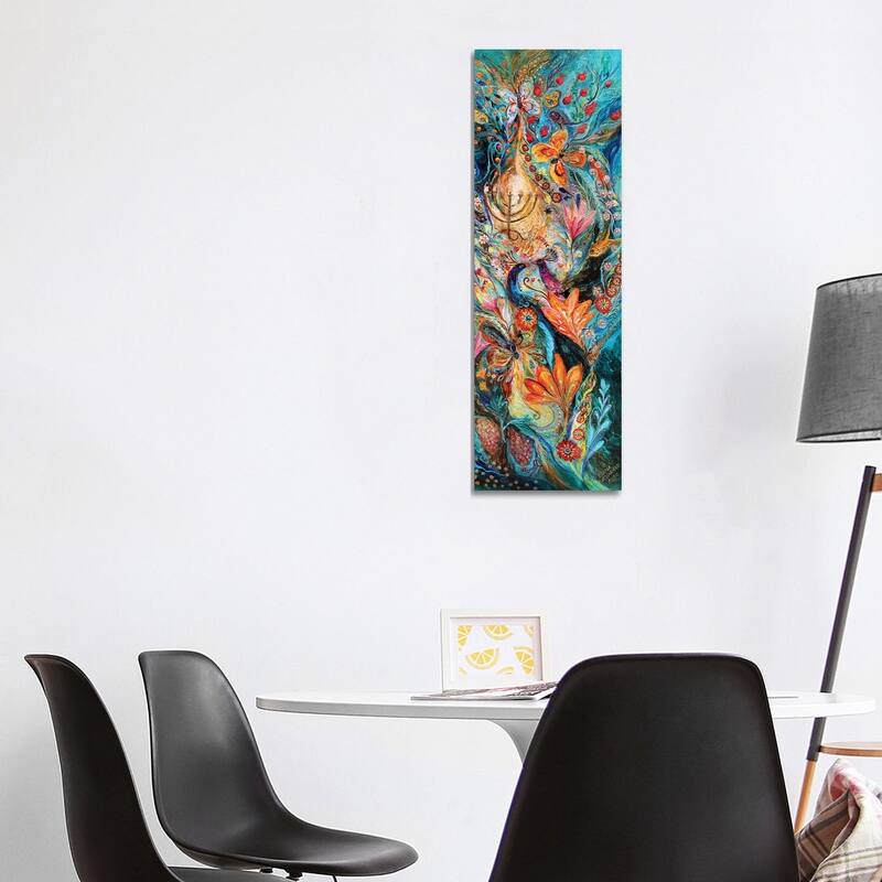 iCanvas "Under The Light Of Menorah" by Elena Kotliarker Canvas Print - 48x16x1.5