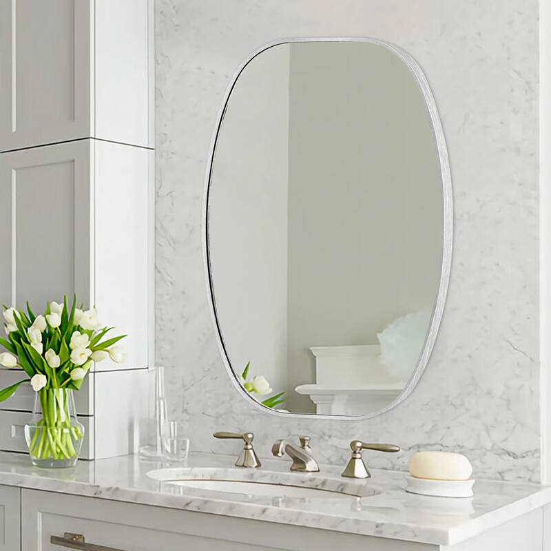 Oval Wall Mirror Bathroom Mirror for Over Sink