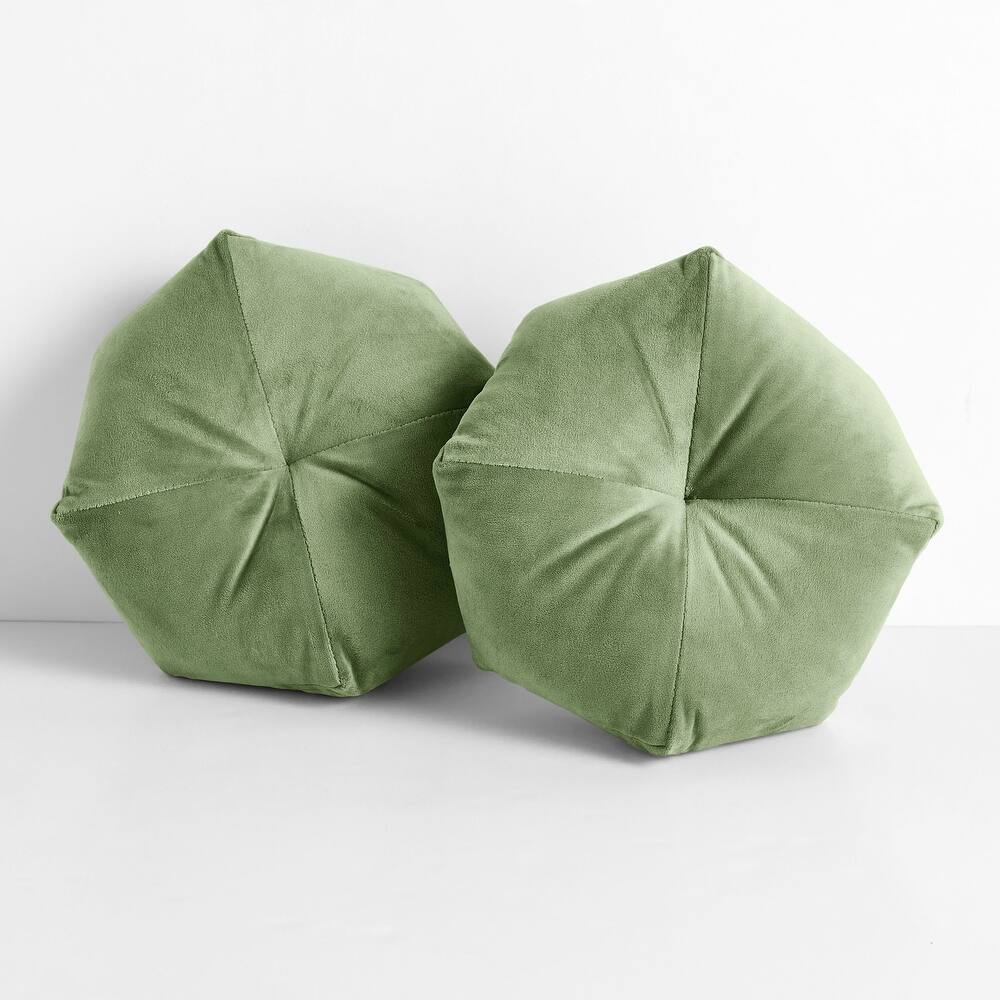 Sorra Home Golding Fabrics Indoor Knife Edge Geo Pillow Set of 2