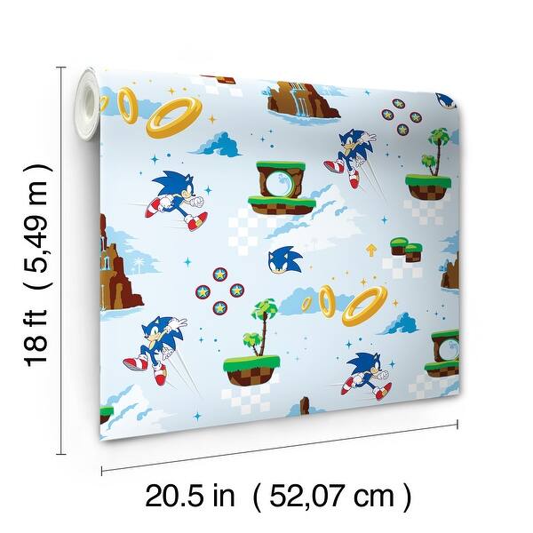 sonic the hedgehog wallpaper border