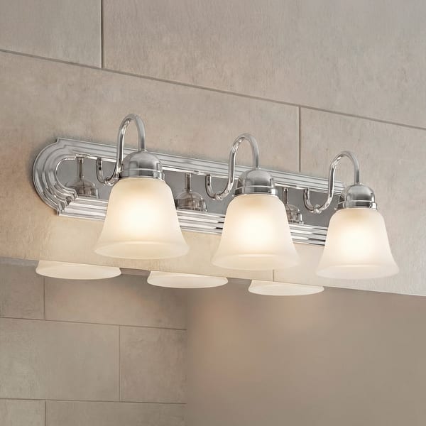 Kichler Lighting Traditional 3-light Chrome Bath/Vanity Light - Bed ...