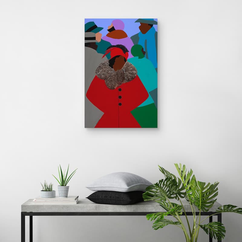 Spirit of Zora by Synthia SAINT JAMES Canvas Art Print
