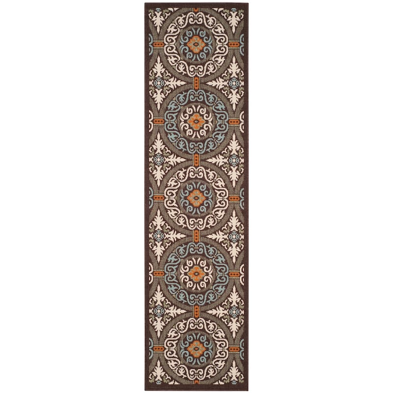 SAFAVIEH Veranda Rexhie Indoor/ Outdoor Waterproof Patio Backyard Rug